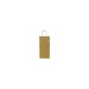 Sac 2 bouteilles kraft brun non vergé 18 + 8 x 39 cm - par 50