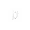 Sac bretelles en rouleau 13 µ 45 x 26 + 6 cm - par 800