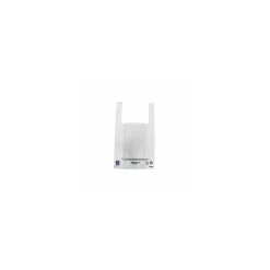 Sac bretelles translucide PEBD 50 µ 45 x 26 + 6 cm - par 500