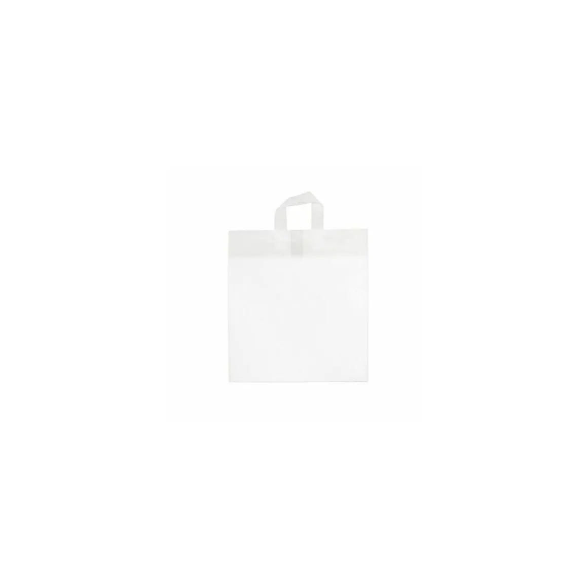 Sac cabas traiteur plastique avec renfort de fond 37 x 34 x 40 cm - par 20