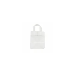 Sac cabas traiteur plastique avec renfort de fond 22 x 21 x 28 cm - par 25