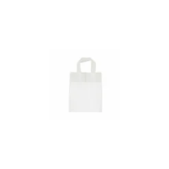 Sac cabas traiteur plastique avec renfort de fond 22 x 21 x 28 cm - par 25