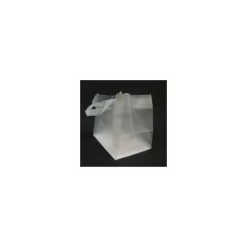 Sac cabas traiteur plastique avec renfort de fond 22 x 21 x 28 cm - par 25