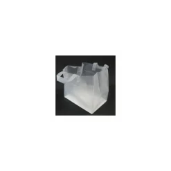 Sac cabas traiteur plastique avec renfort de fond 22 x 21 x 28 cm - par 25