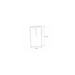 Sachet cellophane plat 9,5 x 18 cm - par 100