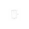 Sachet cellophane plat 10 x 20 cm - par 100