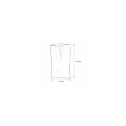 Sachet cellophane plat 7 x 13,5 cm - par 100