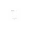 Sachet cellophane plat 6 x 11,5 cm - par 100