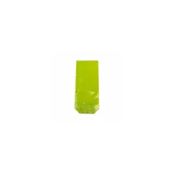 Sachet confiseur fond carton JOYEUSES PAQUES VERT 12 x 27,5 cm - par 100