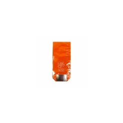 Sachet confiseur fond carton JOYEUSES PAQUES ORANGE 10 x 22 cm - par 100