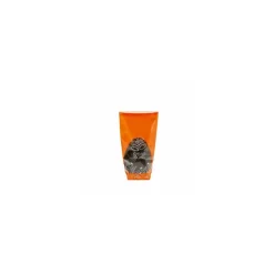 Sachet confiseur fond carton JOYEUSES PAQUES ORANGE 12 x 27,5 cm - par 100