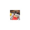 Sachet kraft ouvert 2 côtés damier noir 17 x 18 cm - par 500