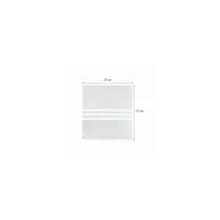 Sachet plastique à fermeture adhésive 27 x 27 cm - par 500