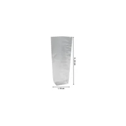 Sachet plastique transparent 10 x 22 cm - par 100