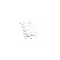 Sachet polypropylène plat 7 x 13 cm - par 100