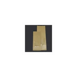 Sachet SOS kraft brun vergé avec fenêtre 13,6 + 7,5 x 31,5 cm - par 100