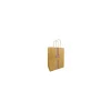 Sac kraft bleu blanc rouge 42,5 x 36 + 12 cm - par 50