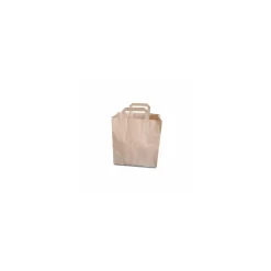 Sac kraft brun à poignées plates 45 x 17 x 47 cm - par 150