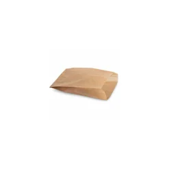 Sac kraft brun 27 x 14 + 7 cm - par 1000