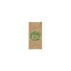 Sac à pain kraft vert 35 x 17 + 3,5 cm - par 250