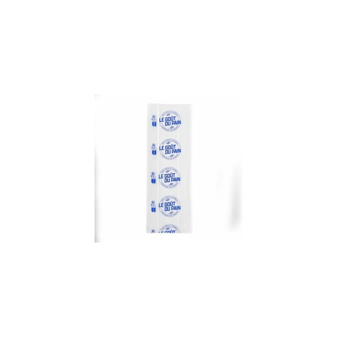 Sac à pain tranché Premium bleu 45 x 16 + 5 cm - par 200