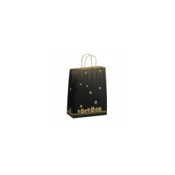 Sac papier kraft à poignées torsadées 