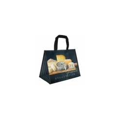 Sac PP non tissé "Fromagerie" 27 x 36 + 20 cm - par 125
