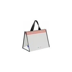 Sac réutilisable PP tissé "La viande comme vous l'aimez" 27 x 36 + 20 cm - par 125