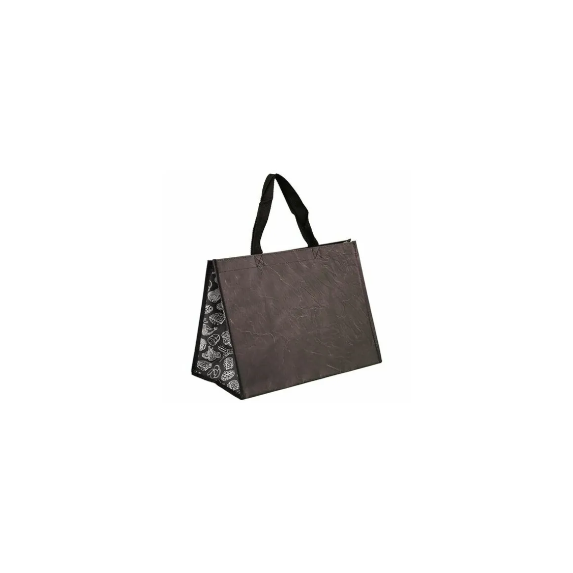 Sac réutilisable PP tissé "Saveurs Boucherie" 27 x 36 + 20 cm - par 125