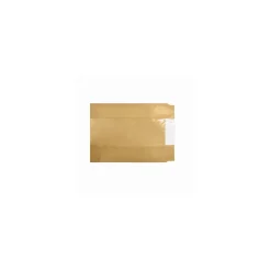 Sac sandwich kraft brun à fenêtre 10 + 4 x 36 cm - par 1000