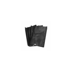 Sac sous vide lisse fond noir 90 microns 30 x 40 cm - par 100