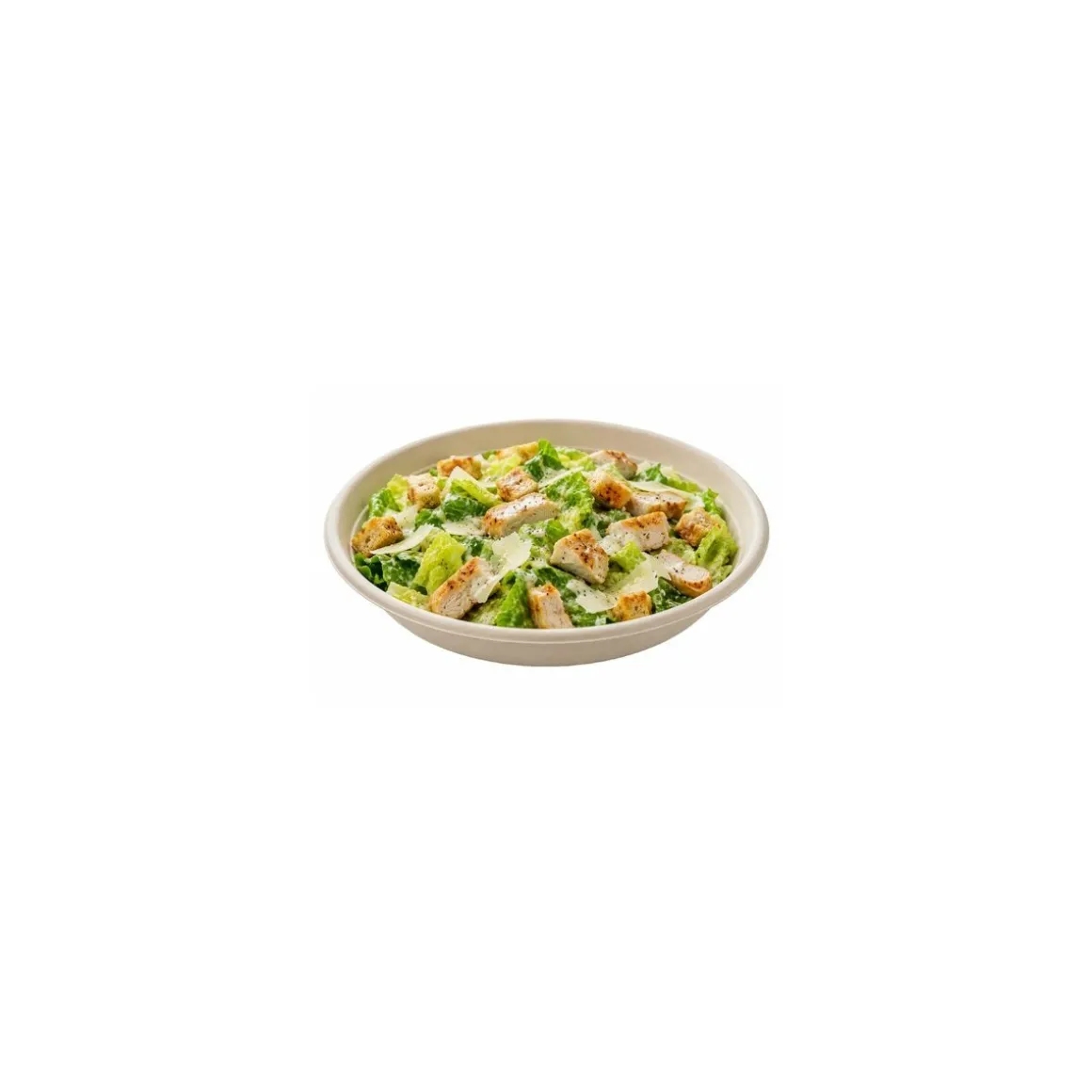 Saladier bagasse rond 75 cl 21cm - par 75