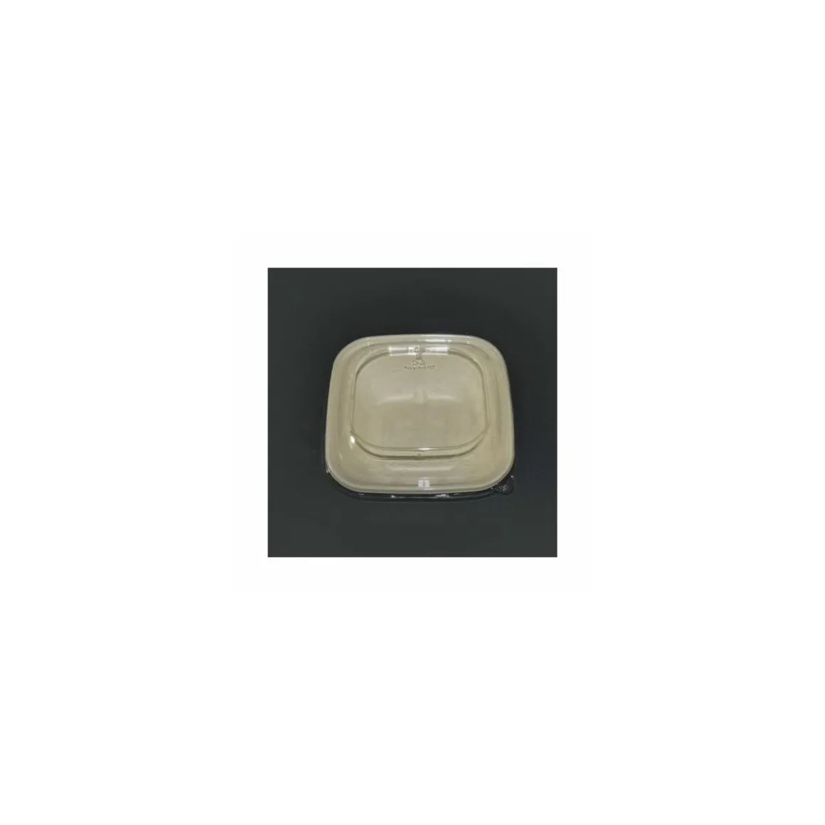 Saladier carré biseauté pulpe de canne 750 ml - par 50