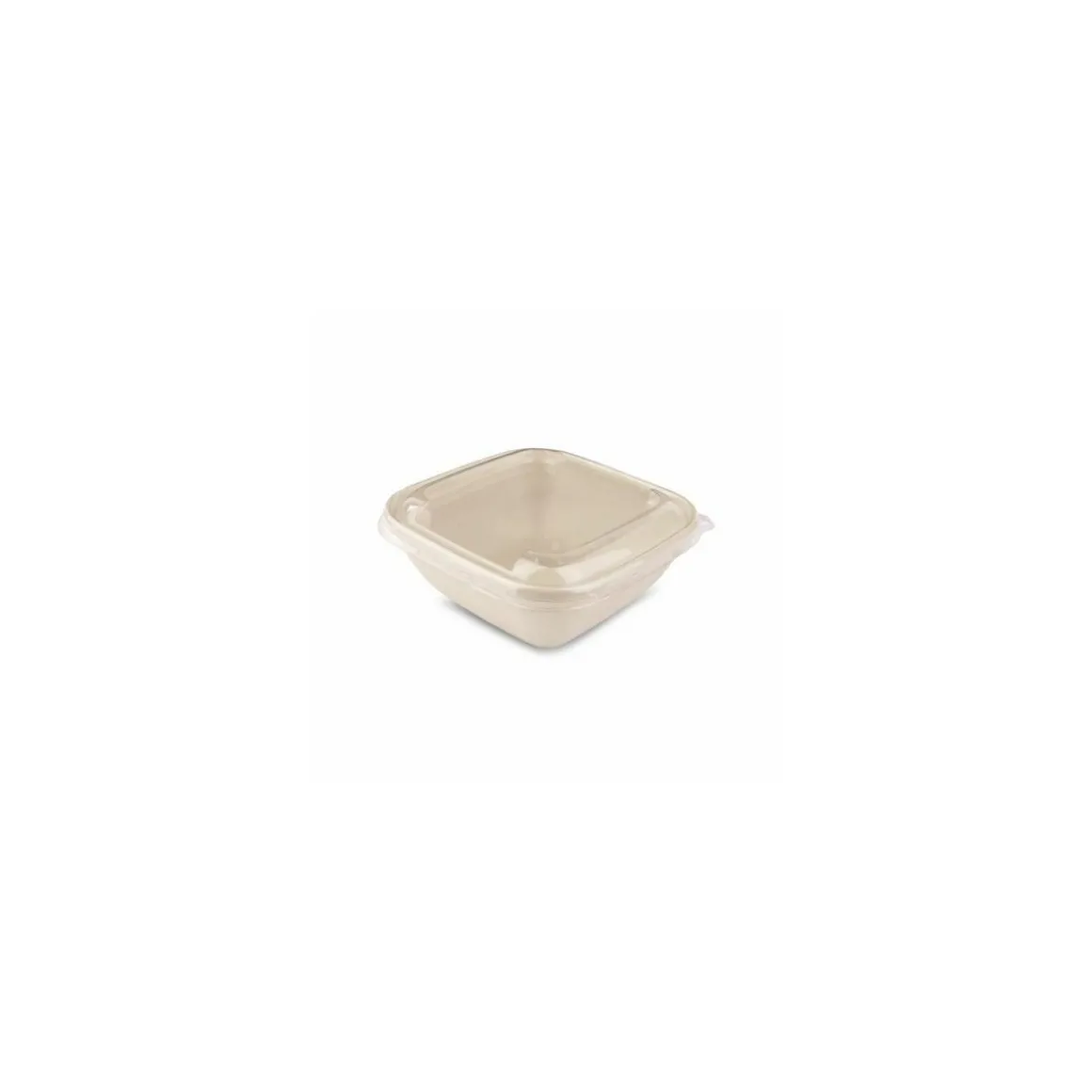 Saladier carré en pulpe 750 ml - par 300