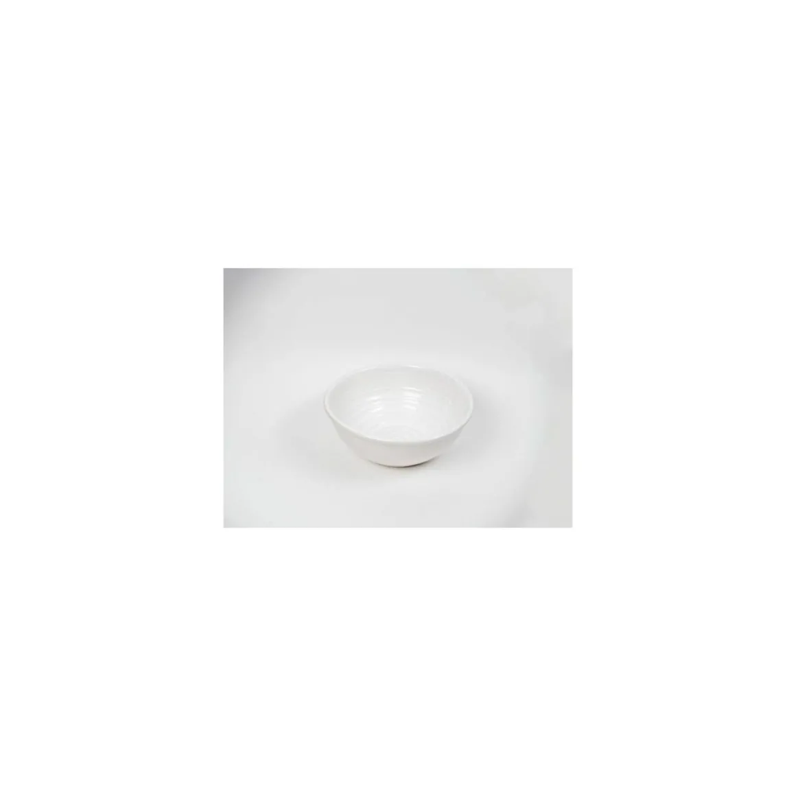 Saladier grès blanc 2,3L - ø 24,5 cm