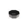 Saladier octogonal ABS noir 3 L