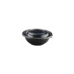 Saladier PET noir 0,75 L ø 18 cm - par 360