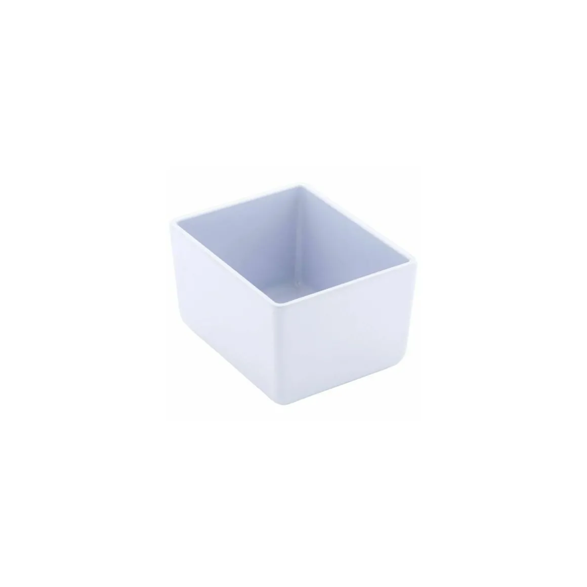 Saladier rectangulaire Chunky Crock melaminé blanc 1,5 L