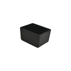 Saladier rectangulaire Chunky Crock mélaminé noir 1,5 L