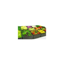 Saladier rectangulaire Chunky Crock mélaminé noir 2 L