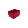 Saladier rectangulaire Chunky Crock mélamine rouge 3,2 L