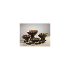 Saladier rond Frida mélamine bois/noir ø 15 cm 0,44 L