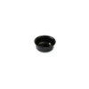 Saladier rond plexi noir pour kit carrousel ø 22 cm H. 8 cm