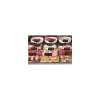 Saladier urban effet béton mélamine ø 28 cm 3,2 L