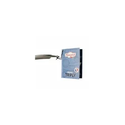 Sauteuse Triply inox avec couvercle en verre 24 cm