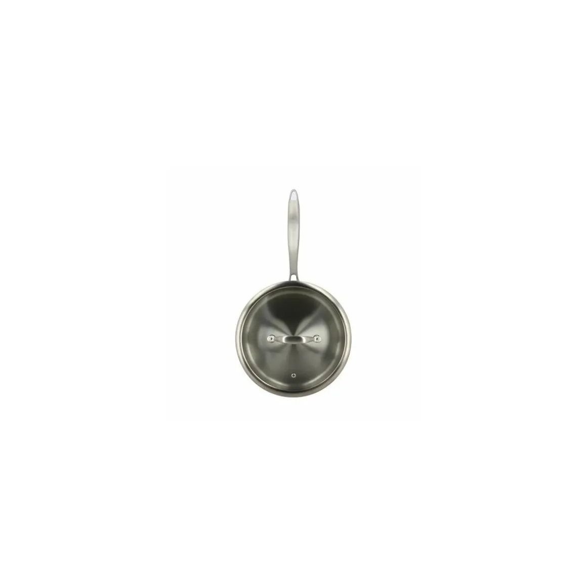 Sauteuse Triply inox avec couvercle en verre 24 cm
