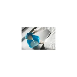 Seau gradué PP blanc anse inox 6 L