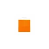 Serviette cocktail double point ouate orange 20 x 20 cm - par 100