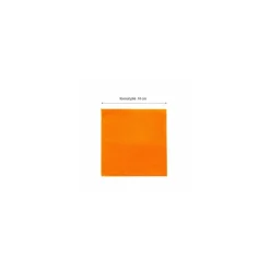 Serviette cocktail double point ouate orange 20 x 20 cm - par 100