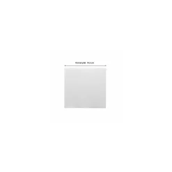 Serviette double point blanche 39 x 39 cm - par 50